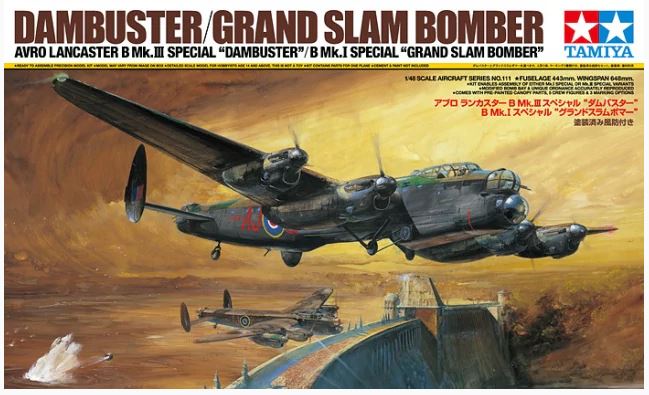 Fotografie 1/48 Avro Lancaster B Mk.III Special "Dambuster" Dambuster/Grand Slam Bomber B Mk.I Special "Grand Slam Bomber"