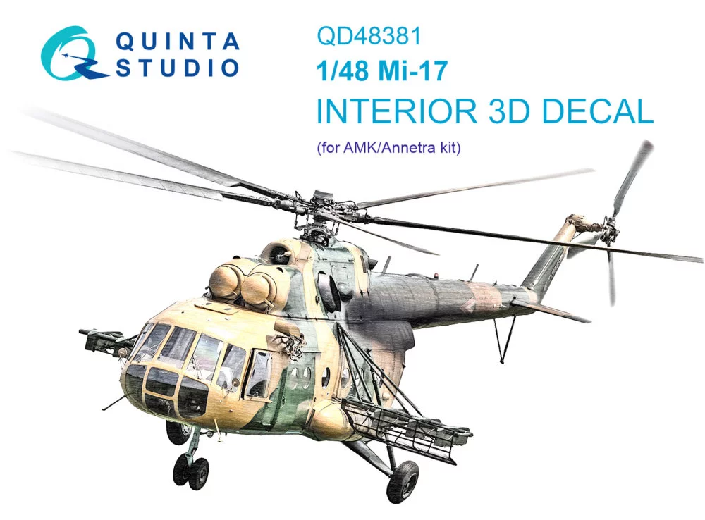 1/48 Mi-17 3D-Print.&colour.Interior (AMK)