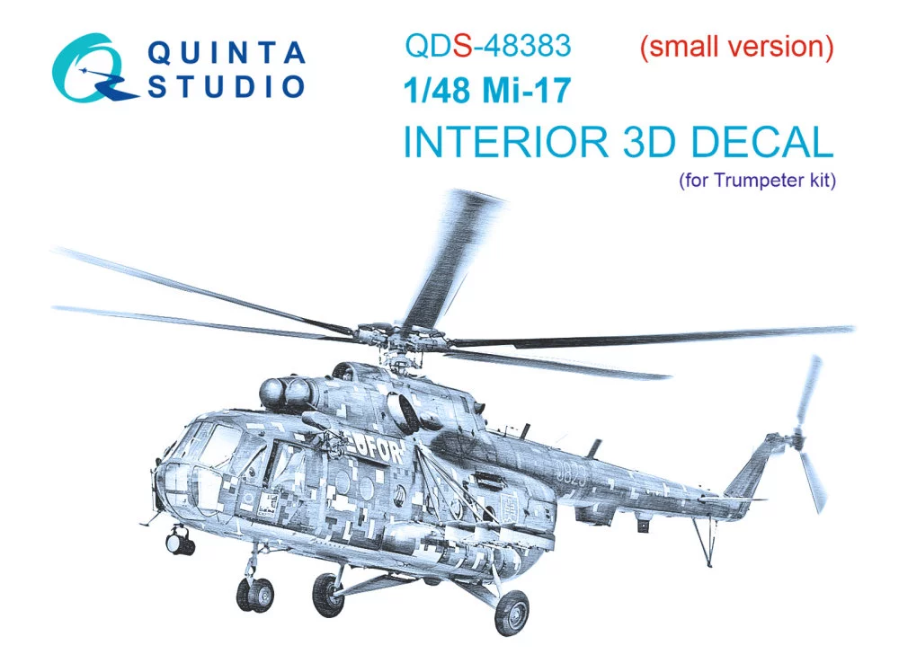 1/48 Mi-17 3D-Print&colour.Interior (TRUMP) SMALL