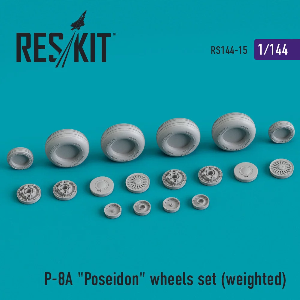 1/144 P-8A 'Poseidon' wheels set (weighted)
