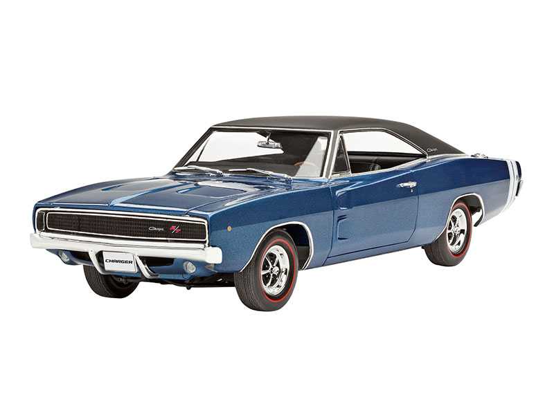 Plastic ModelKit auto 07188 - 1968 Dodge Charger R/T (1:25)