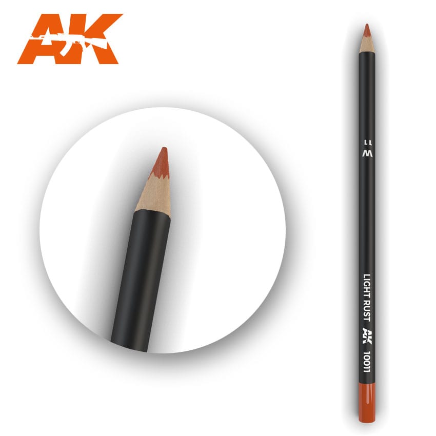 AK10011 Watercolor Pencil Light Rust (1x)