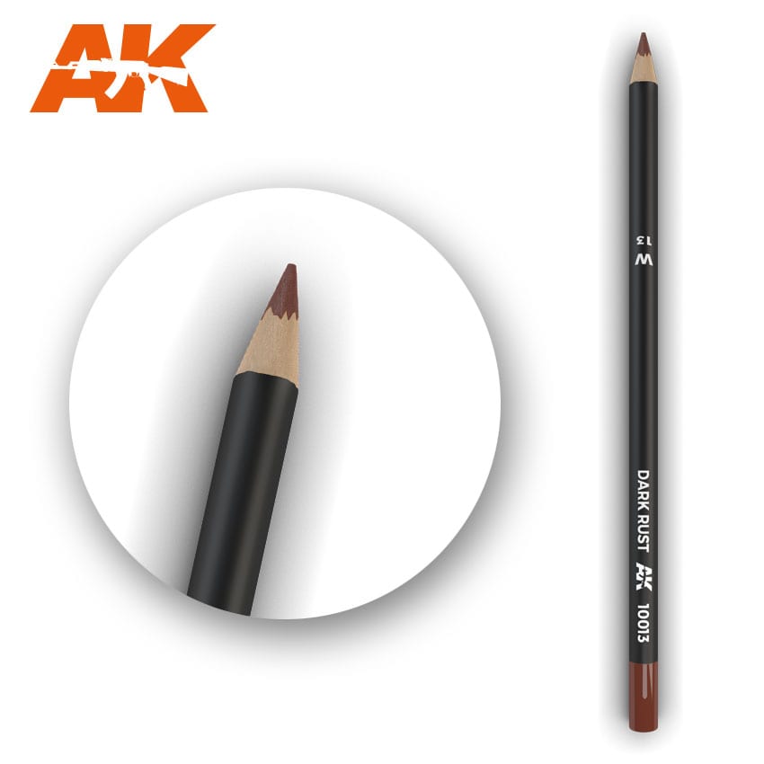 Fotografie AK10013 Watercolor Pencil Dark Rust (1x)