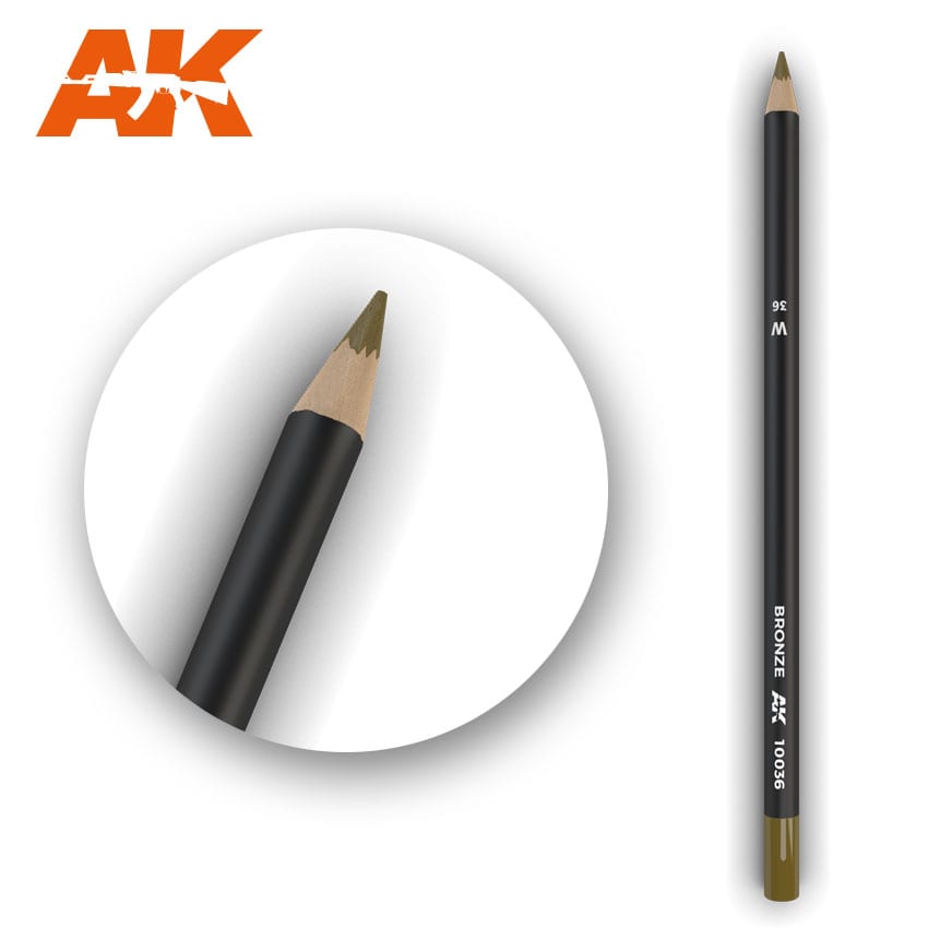 Fotografie AK10036 Watercolor Pencil Bronze (1x)