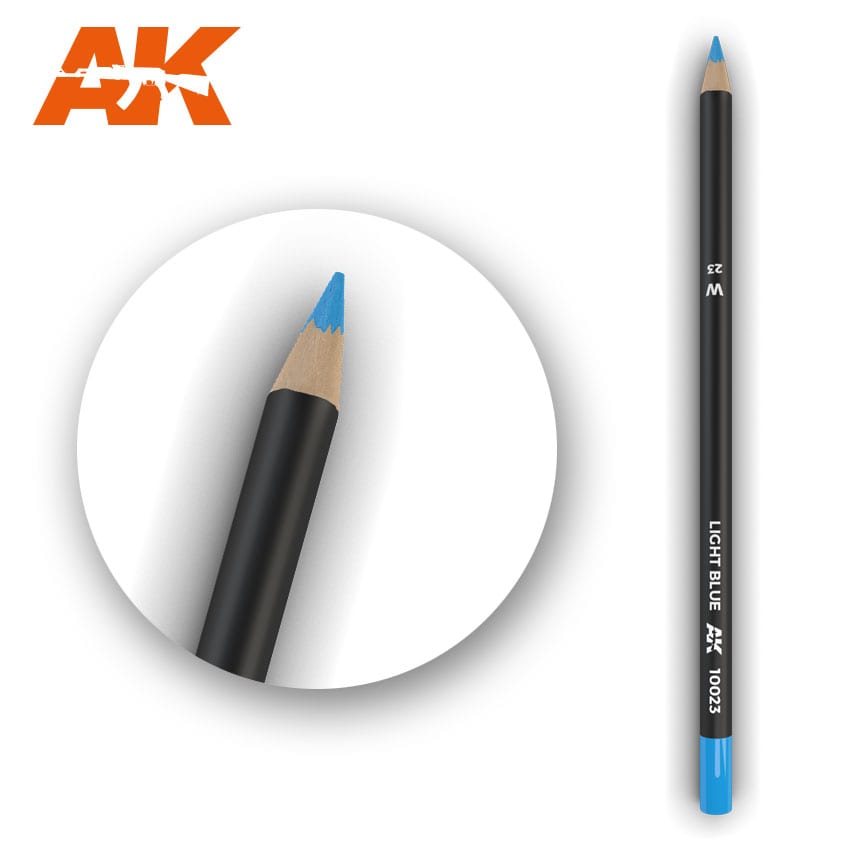 AK10023 Watercolor Pencil Light Blue (1x)