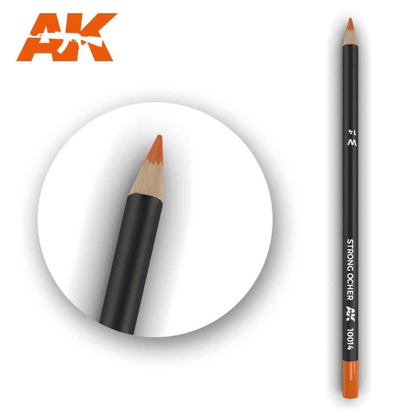AK10014 Watercolor Pencil Strong Ocher (1x)