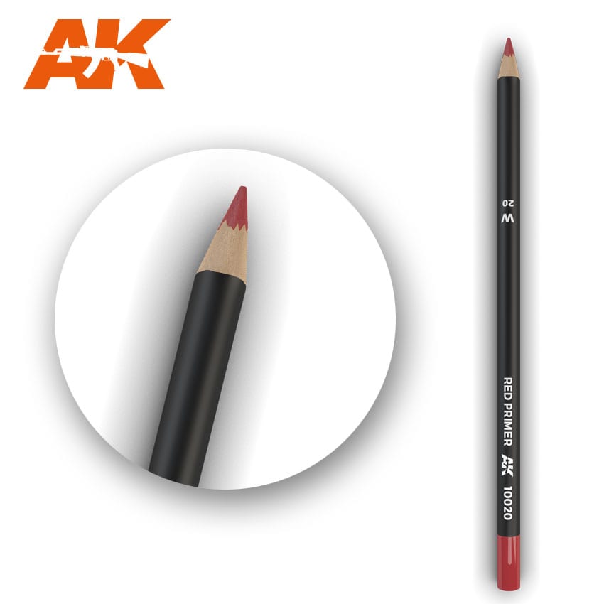 AK10020 Watercolor Pencil Red Primer (1x)