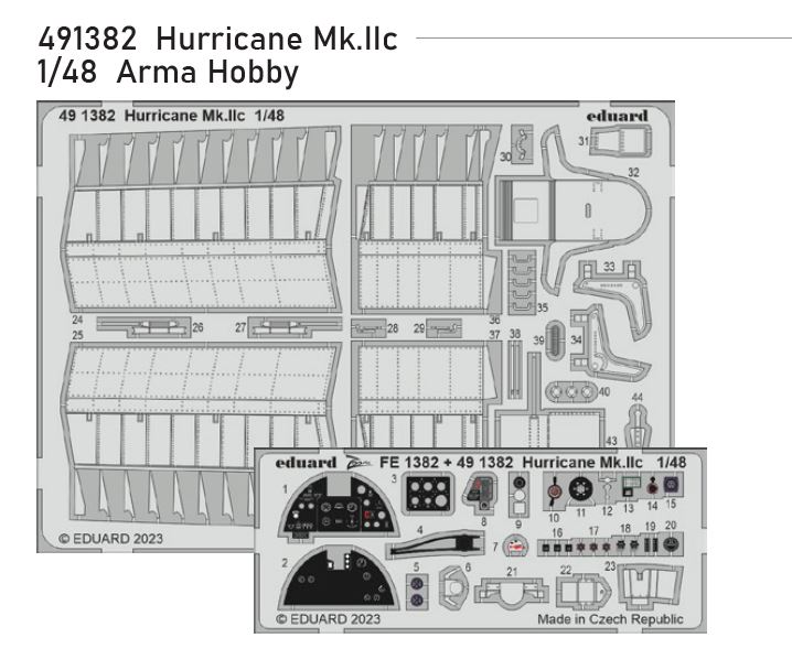 1/48 Hurricane Mk.Iic (ARMA HOBBY)