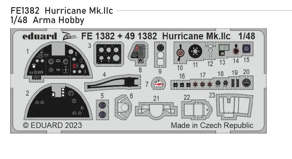 1/48 Hurricane Mk.Iic (ARMA HOBBY)