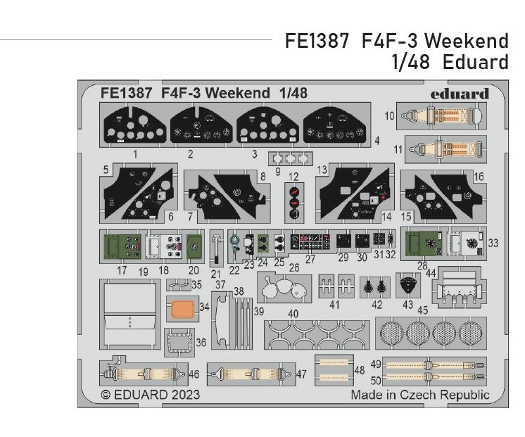 1/48 F4F-3 Weekend (EDUARD)