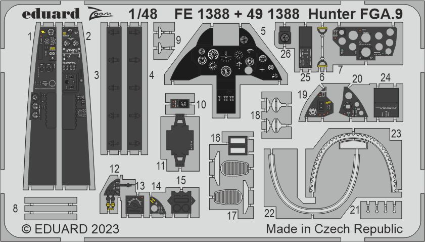 1/48 Hunter FGA.9 (AIRFIX)