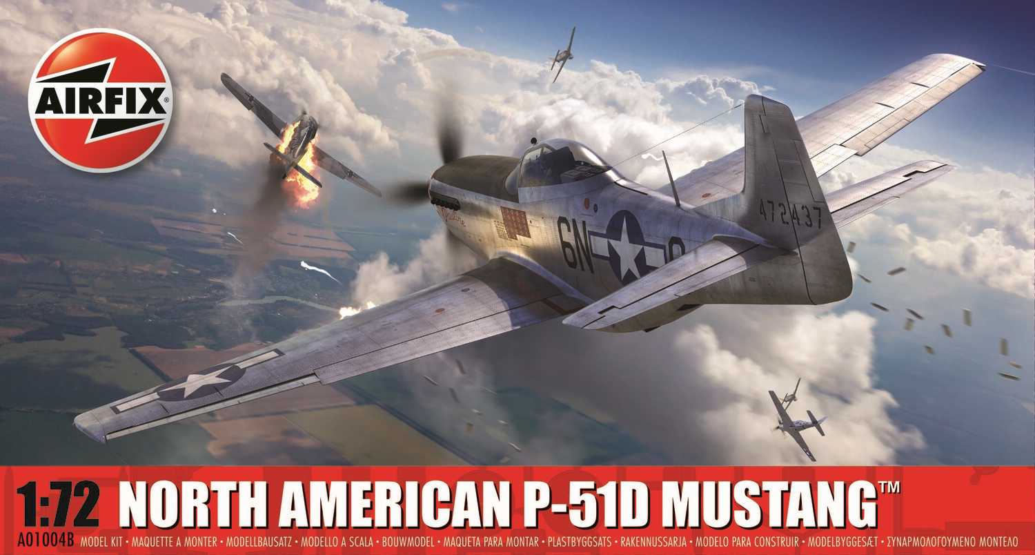 Classic Kit letadlo A01004B - North American P-51D Mustang (1:72)