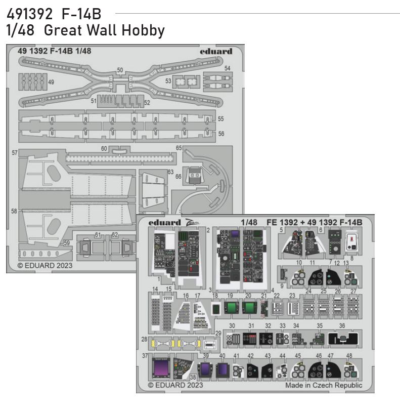 1/48 F-14B (GREAT WALL HOBBY)