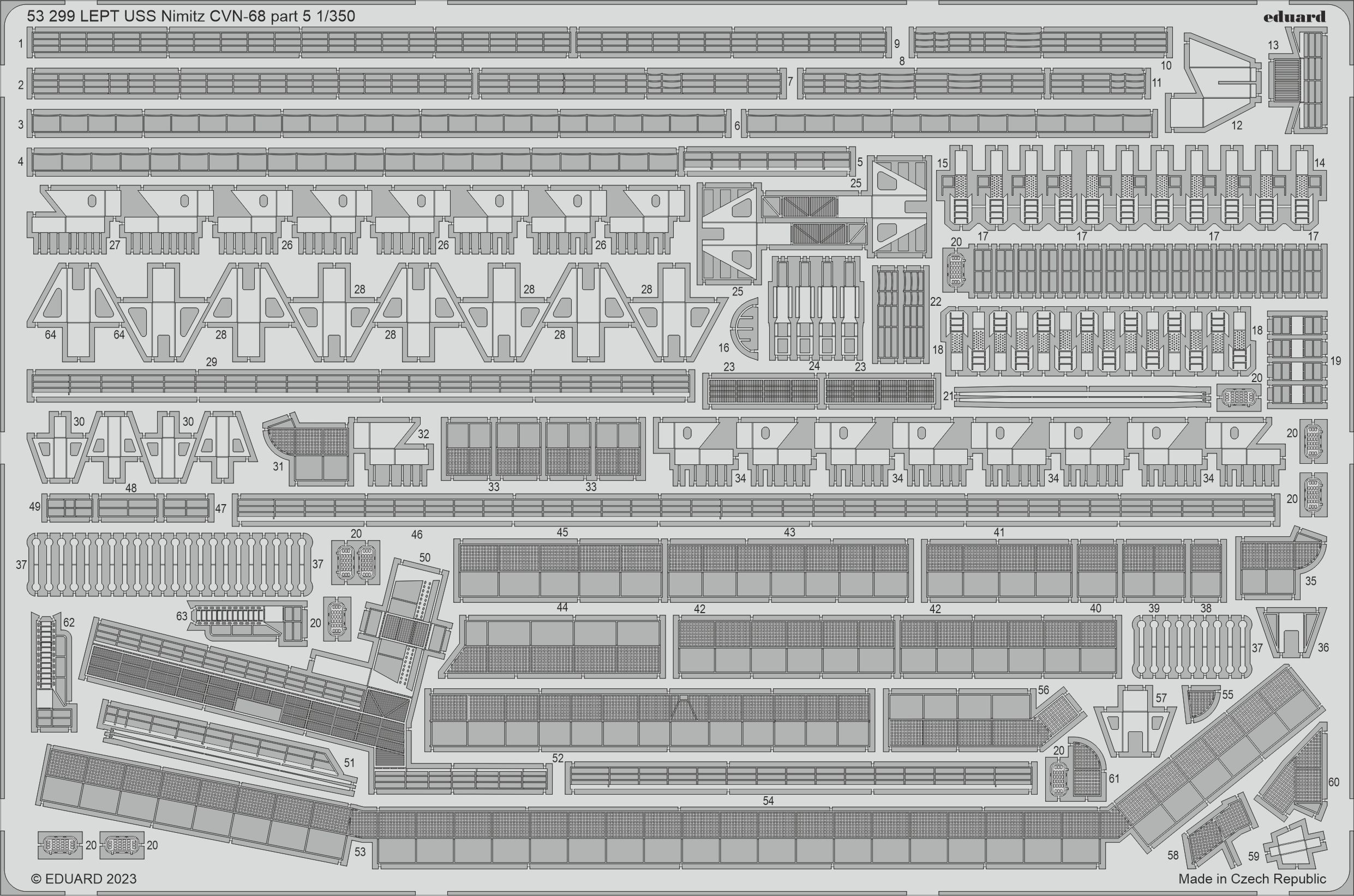 1/350 USS Nimitz CVN-68 part 5 (TRUMPETER)
