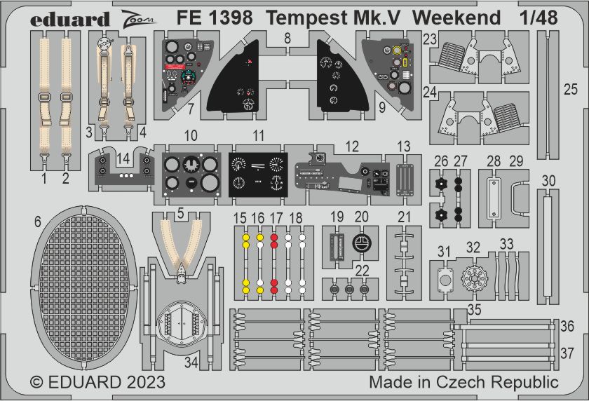 1/48 Tempest Mk.V Weekend (EDUARD)