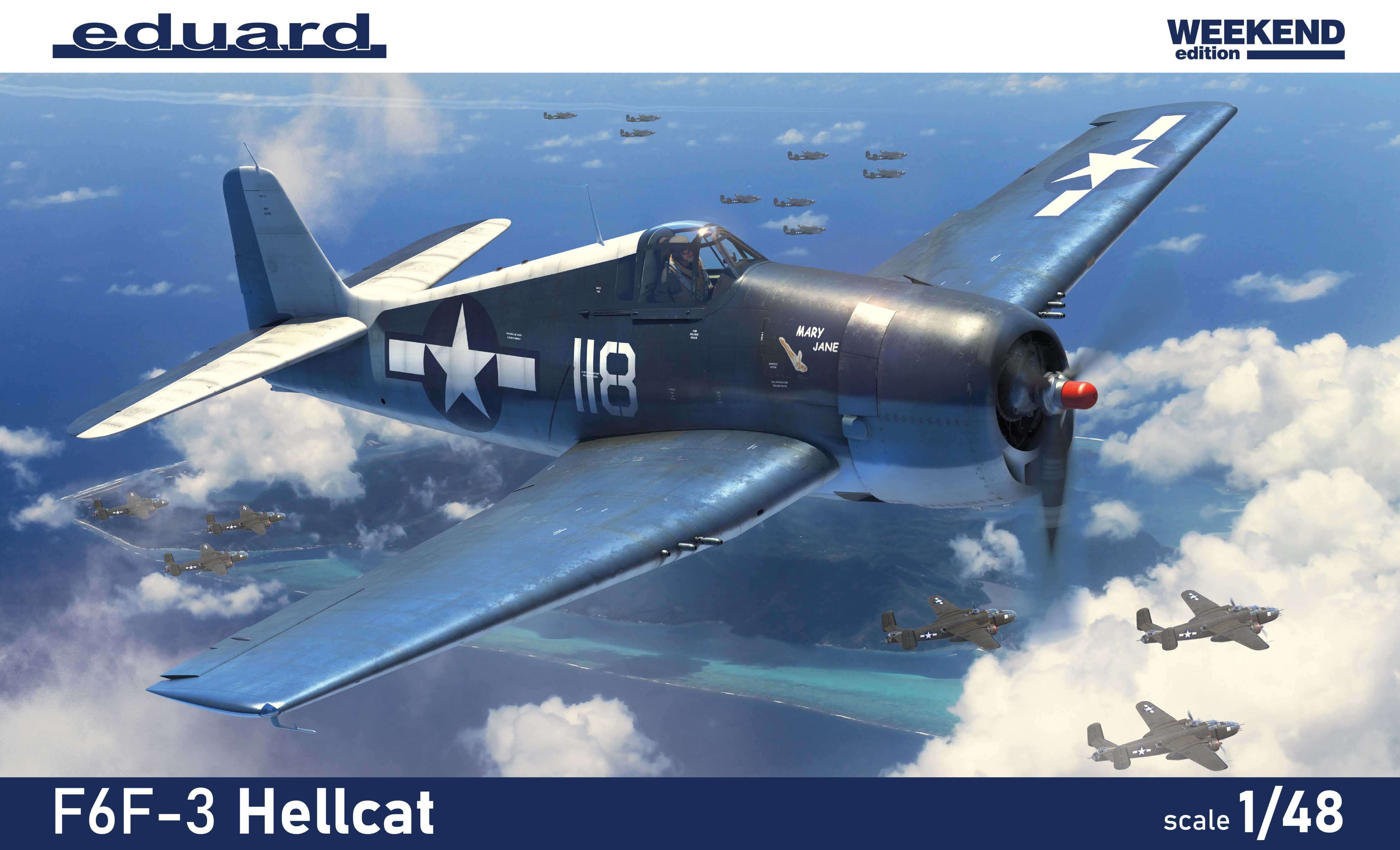 1/48 F6F-3 Hellcat (WEEKEND)