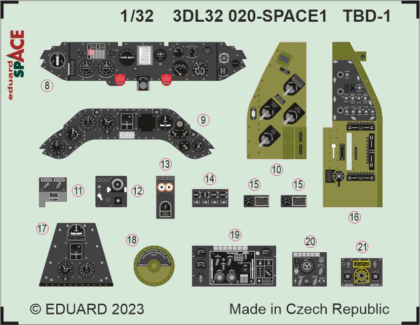 Fotografie 1/32 TBD-1 SPACE (TRUMPETER)