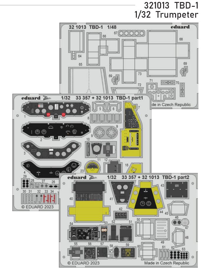 Fotografie 1/32 TBD-1 (TRUMPETER)