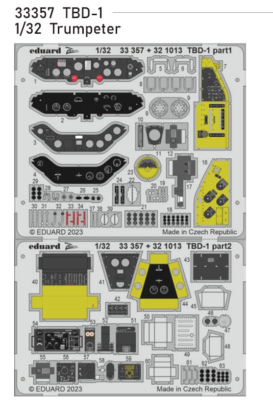 Fotografie 1/32 TBD-1 (TRUMPETER)