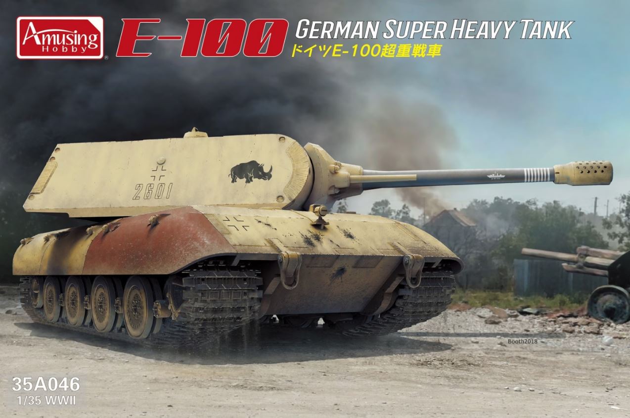1/35 Superheavy Tank E-100 with Maus-Turret