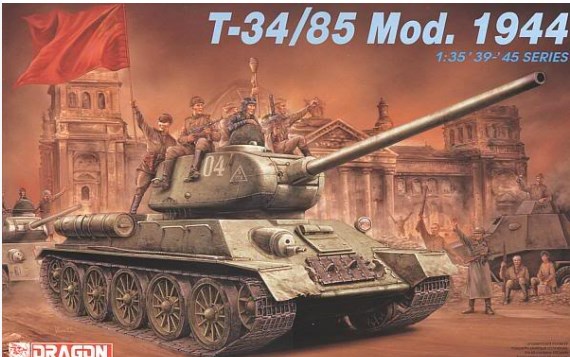 Model Kit tank 6066 - T-34/85 MOD.1944 (1:35)