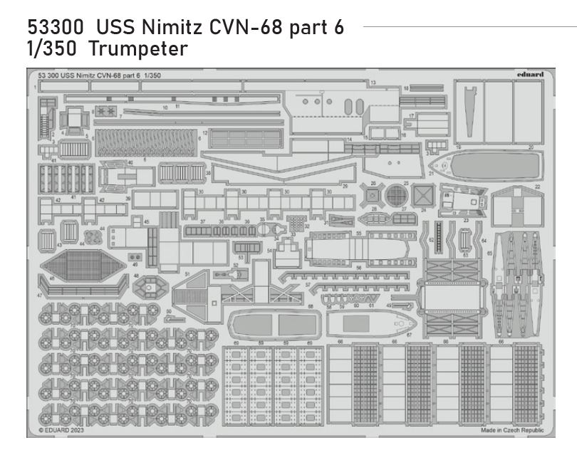 1/350 USS Nimitz CVN-68 part 6 (TRUMPETER)