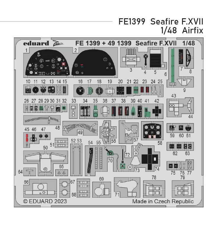 1/48 Seafire F.XVII (AIRFIX)