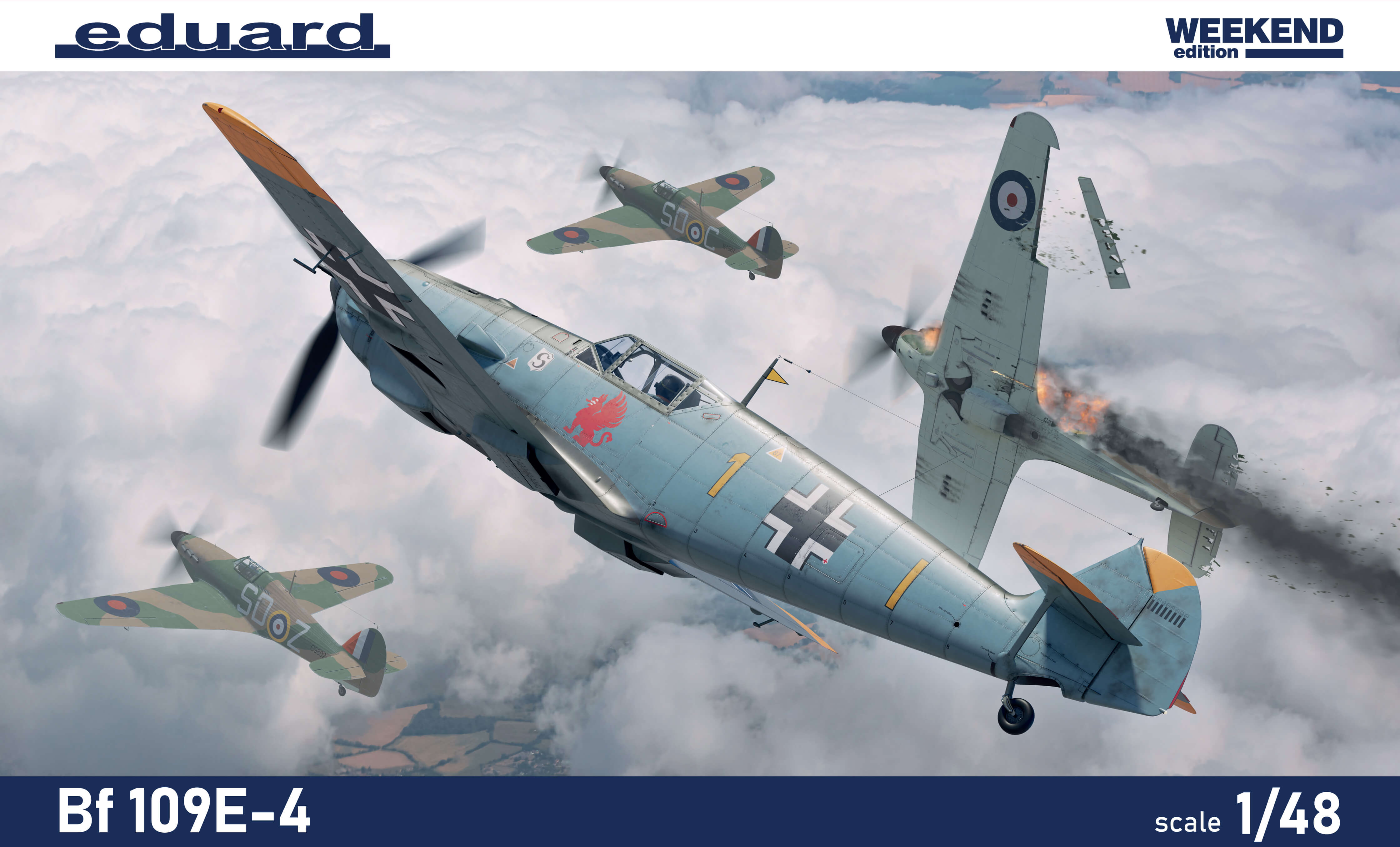 1/48 Bf 109E-4 (Weekend)