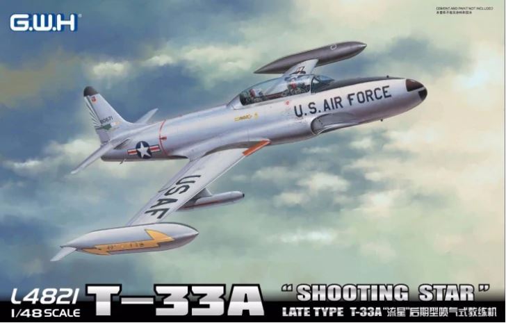 Fotografie 1/48 T-33A "Shooting Star" Late Type T-33