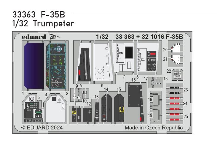 1/32 F-35B (TRUMPETER)