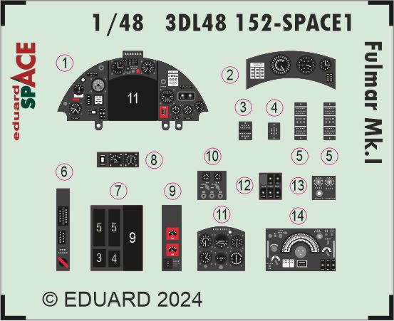 1/48 Fulmar Mk.I SPACE (TRUMPETER)