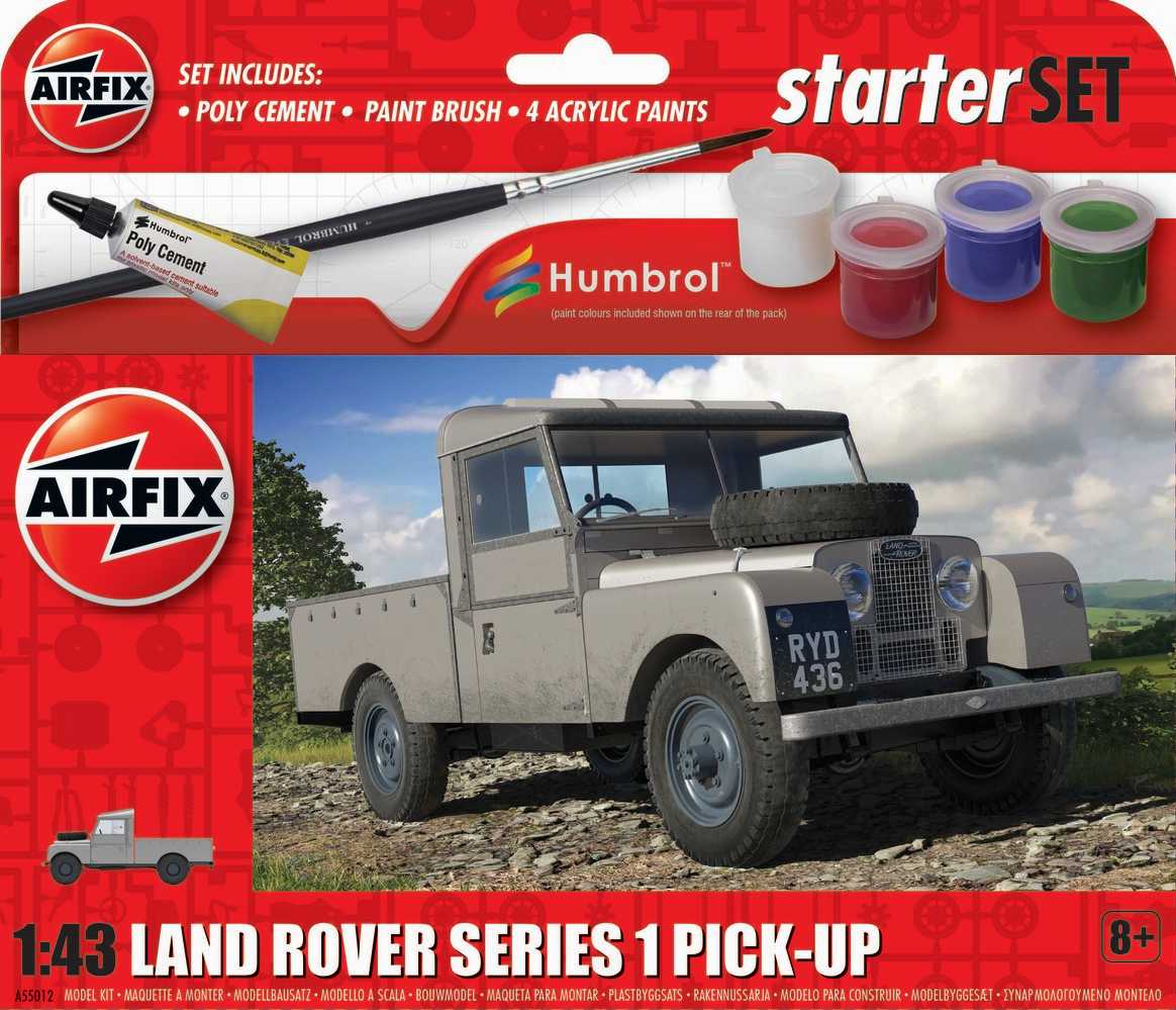 Fotografie Starter Set auto A55012 - Land Rover Series 1 (1:43)