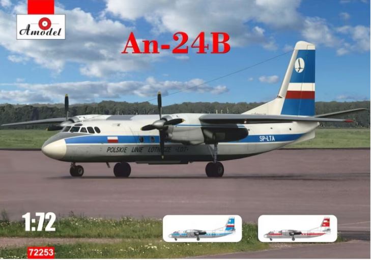 Fotografie 1/72 Antonov An-24B