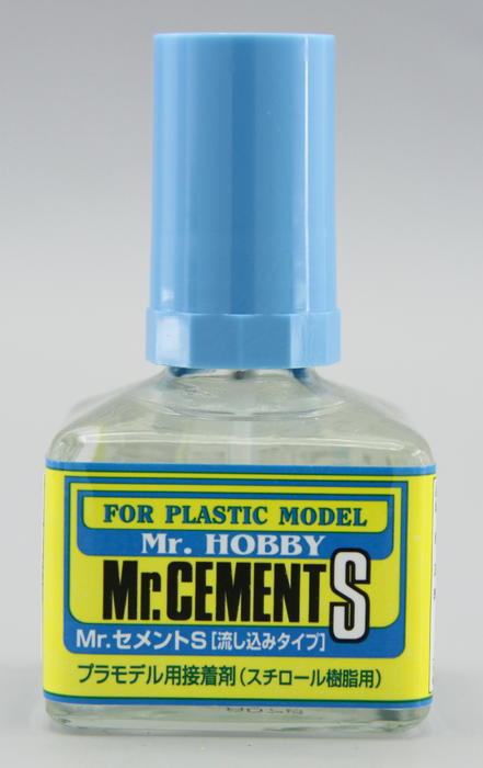 Fotografie MC129 Mr.Cement S - Lepidlo na plast 40ml (špič.štětec)