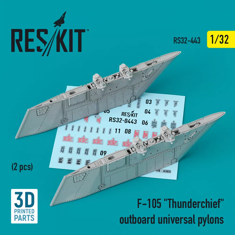 1/32 F-105 'Thunderchief' outboard universal pylon