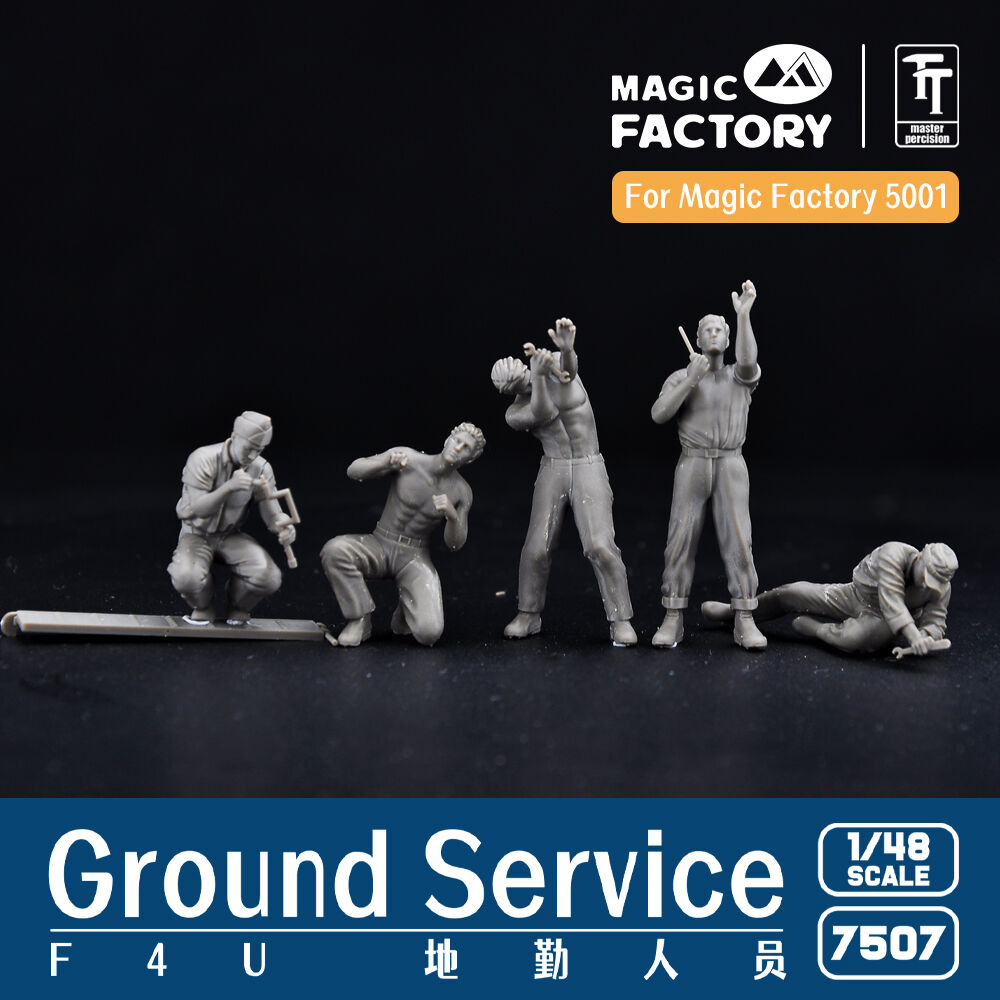 1/48 Ground Service Crew Set