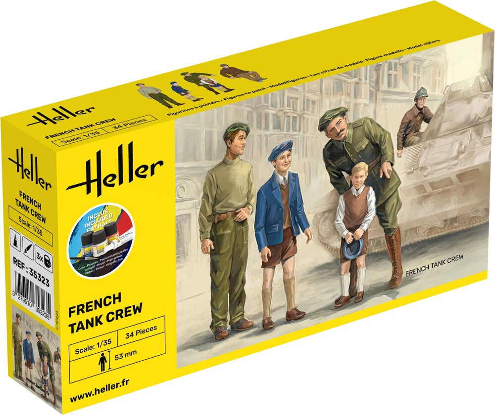 1/35 French Tank Crew - starter kit