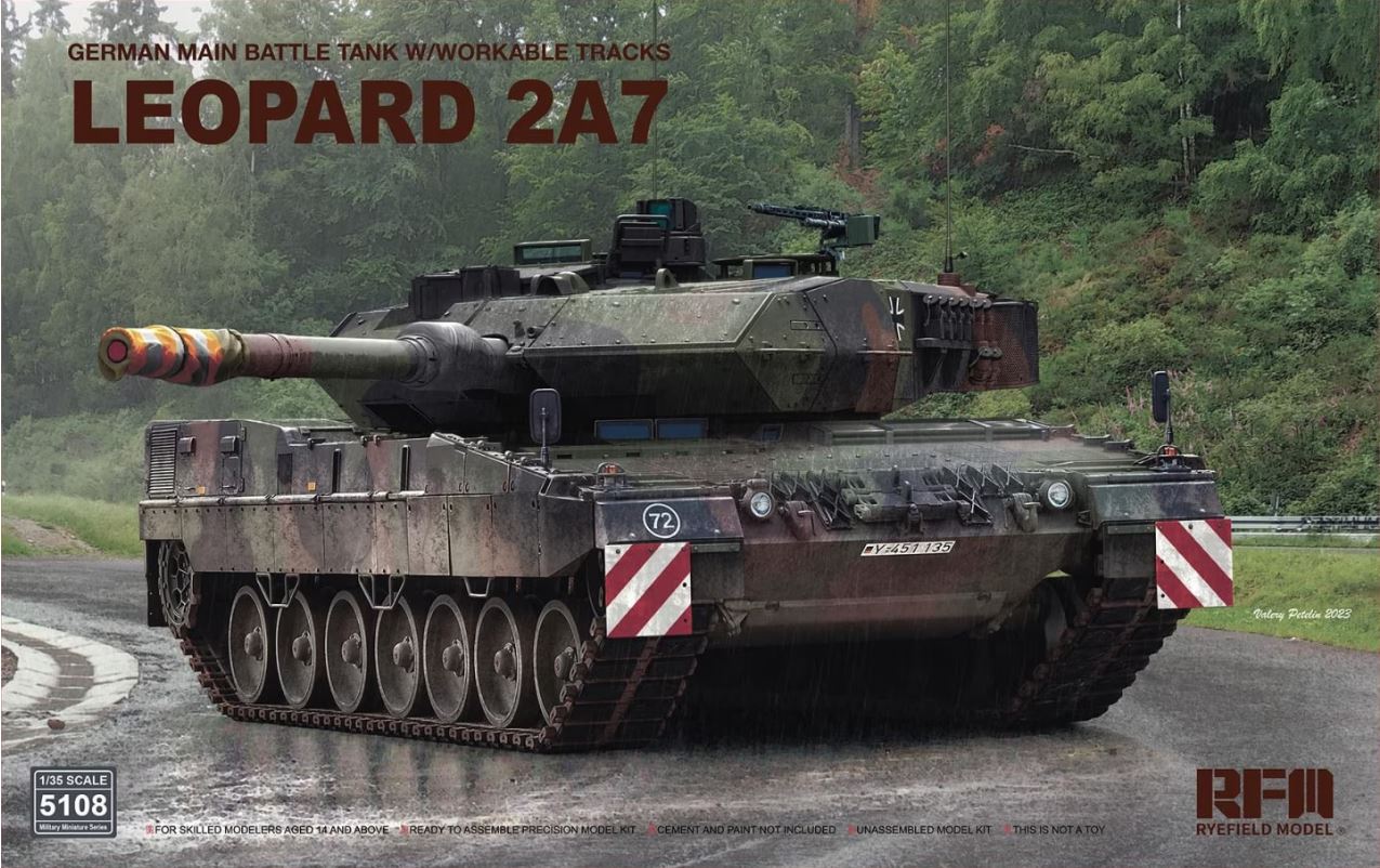 Fotografie 1/35 German Leopard 2 A7 Main Battle Tank