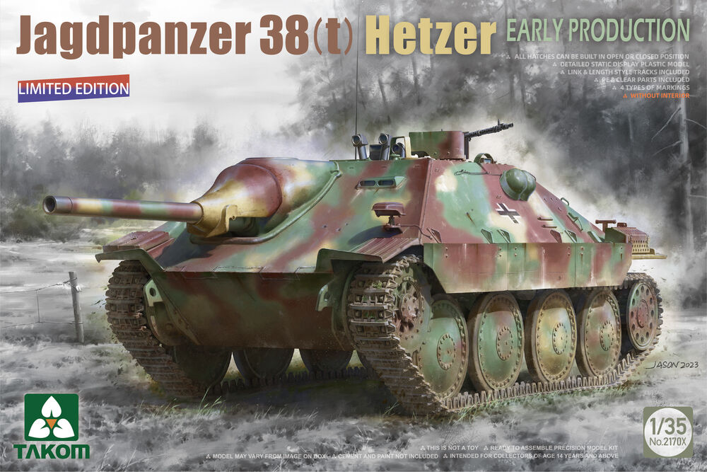1/35 Jagdpanzer 38(t) Hetzer Early Production (Limited Edition)