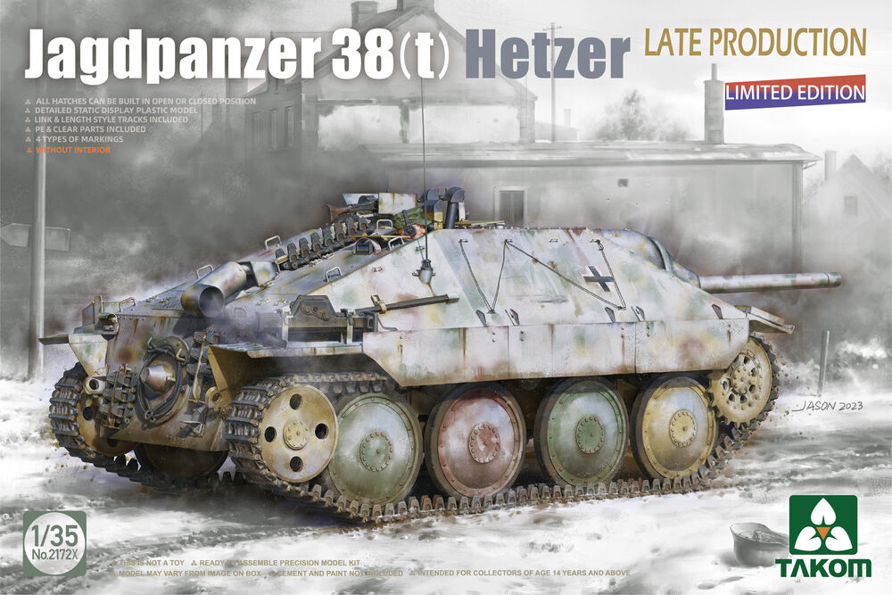 Fotografie 1/35 Jagdpanzer 38(t) Hetzer Late Production (Limited Edition)