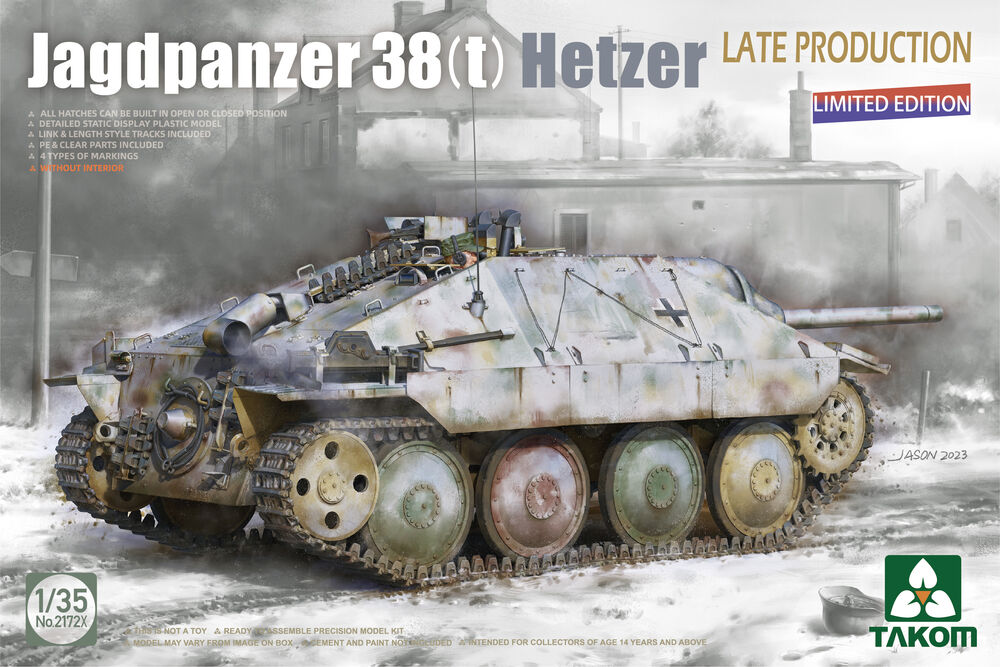 1/35 Jagdpanzer 38(t) Hetzer Late Production (Limited Edition)