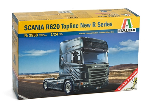 Fotografie Model Kit truck 3858 - SCANIA R620 Topline New R Series (1:24)