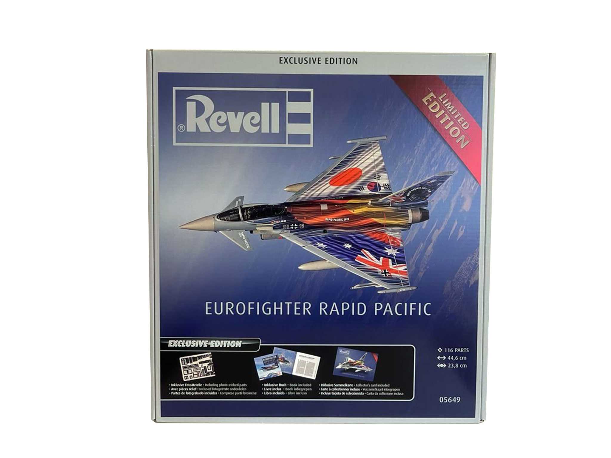Fotografie Plastic ModelKit letadlo 05649 - Eurofighter-Pacific "Limited Edition" (1:72)