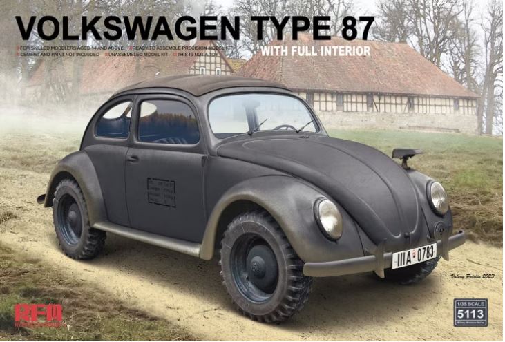 1/35 Volkswagen Type 87 full interior