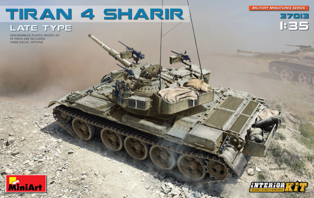 Fotografie 1/35 Tiran 4 Sharir Late Type w/ Interior Kit