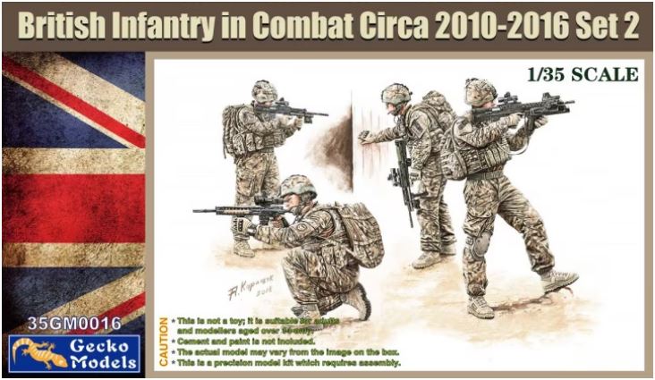 1/35 British Infantry in Combat Circa 2010-2016 Set 2