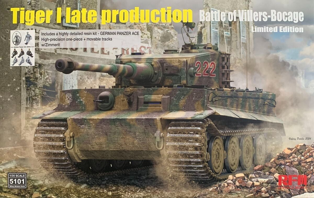 1/35 Tiger I Late Productuion Battle of Villers-Bocage Limited Edition