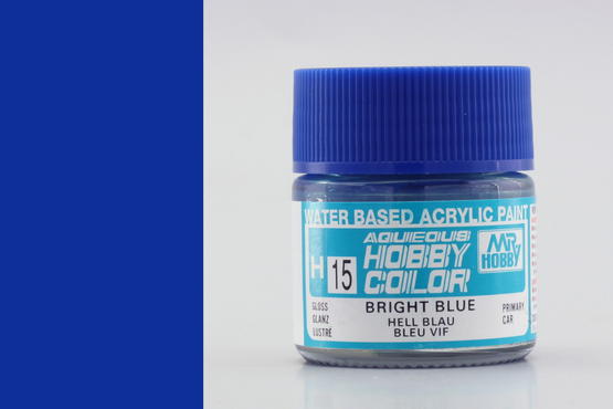 H015 Bright Blue - Jasně modrá
