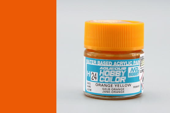 H024 Orange Yellow - Oranžově žlutá