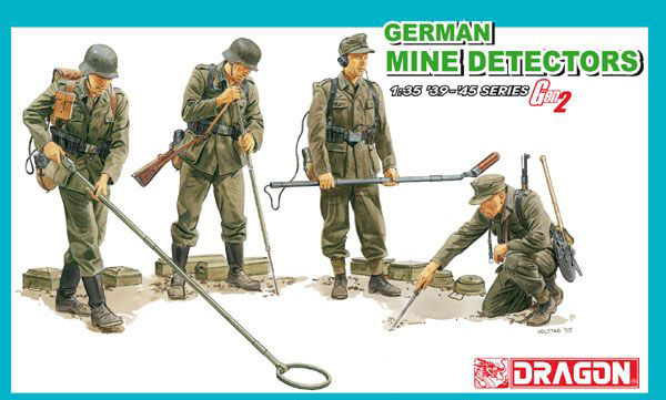 Model Kit figurky 6280 - GERMAN MINE DETECTORS (1:35)